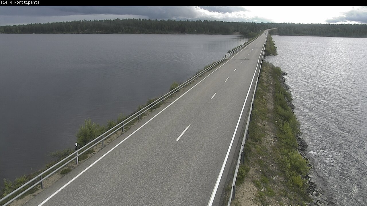 Weather Camera Image Road 4 Sodankylä, Porttipahta, Sodankylä, Lappi