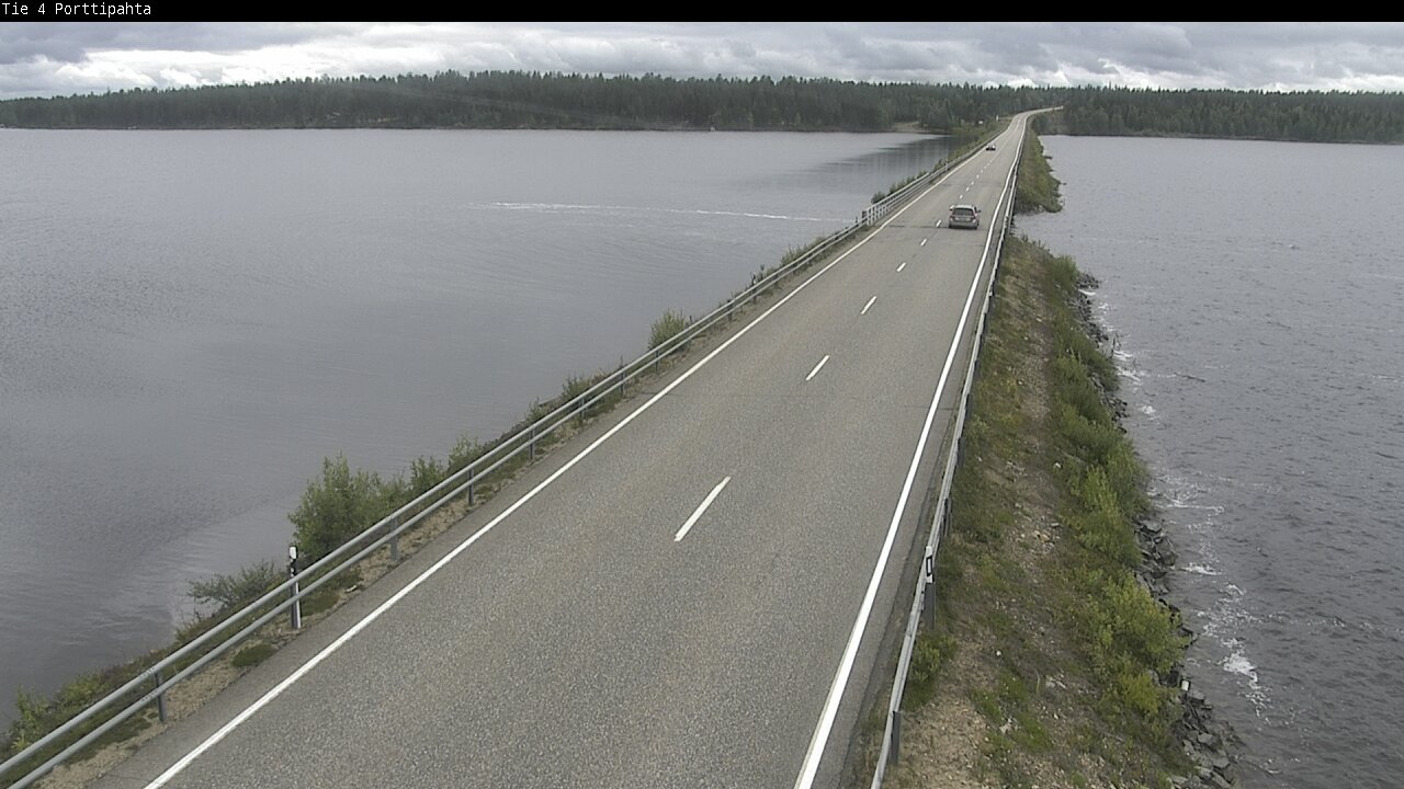 Weather Camera Image Road 4 Sodankylä, Porttipahta, Sodankylä, Lappi