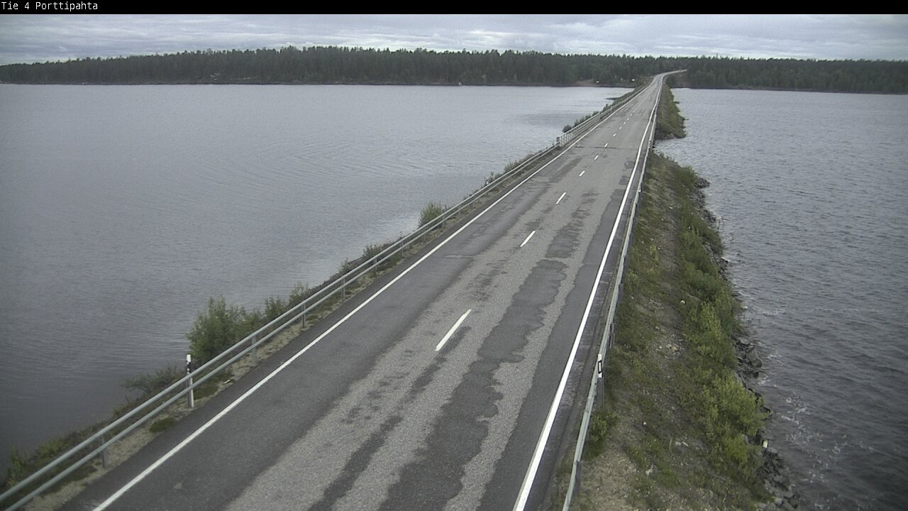 Weather Camera Image Road 4 Sodankylä, Porttipahta, Sodankylä, Lappi
