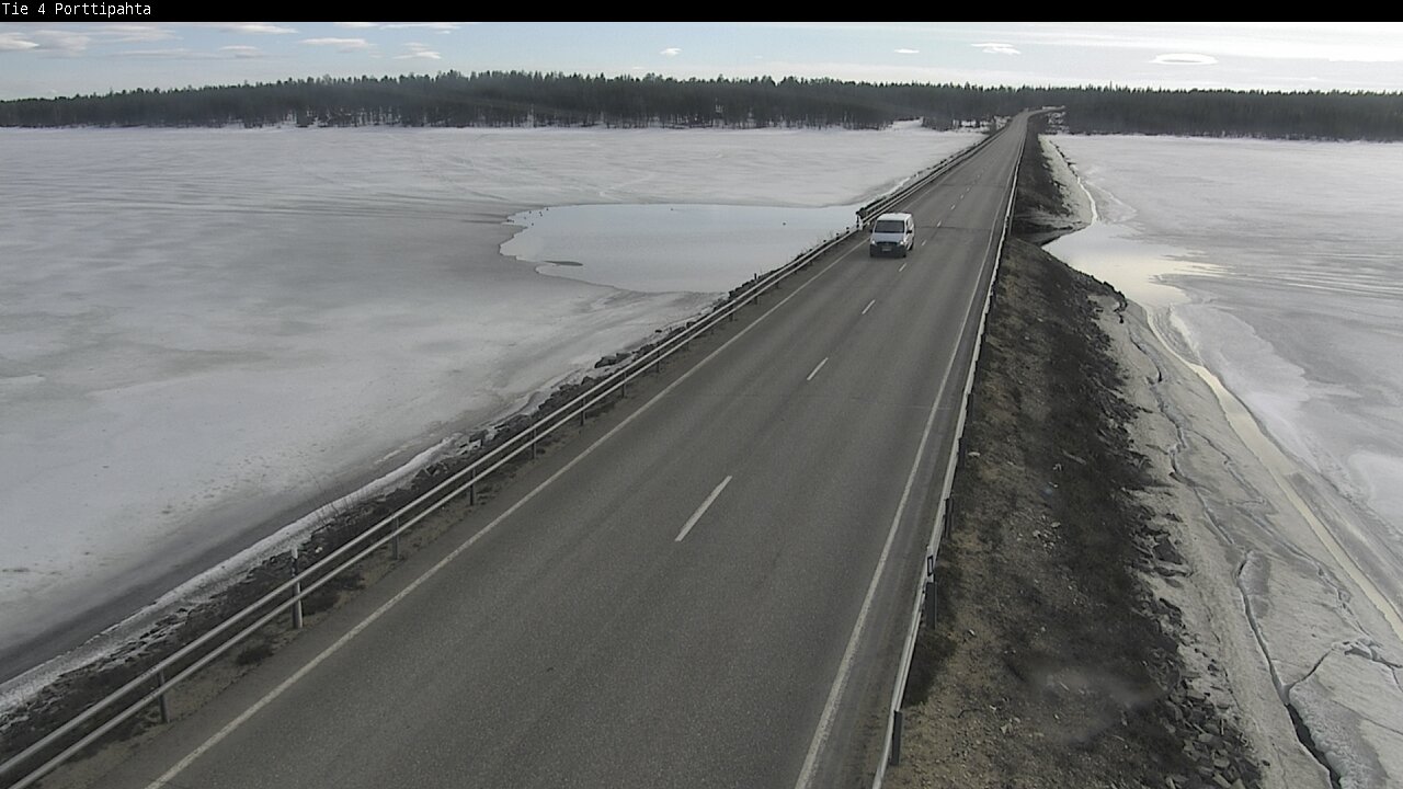 Kelikamerat Kuva Tie 4 Sodankylä, Porttipahta, Sodankylä, Lappi