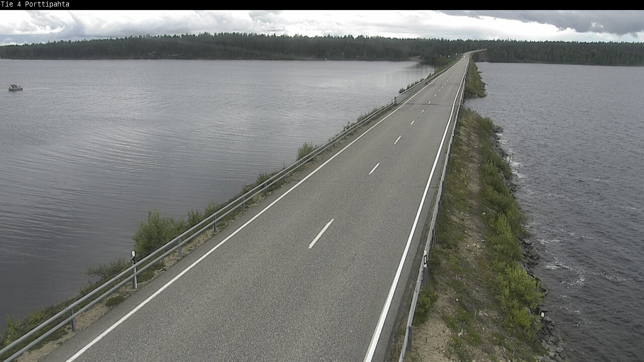 Weather Camera Image Road 4 Sodankylä, Porttipahta, Sodankylä, Lappi