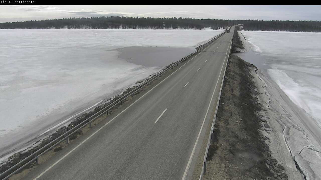 Kelikamerat Kuva Tie 4 Sodankylä, Porttipahta, Sodankylä, Lappi