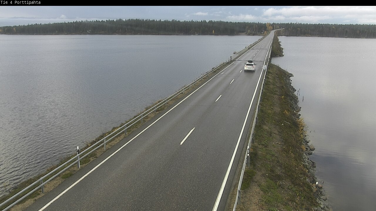 Weather Camera Image Road 4 Sodankylä, Porttipahta, Sodankylä, Lappi