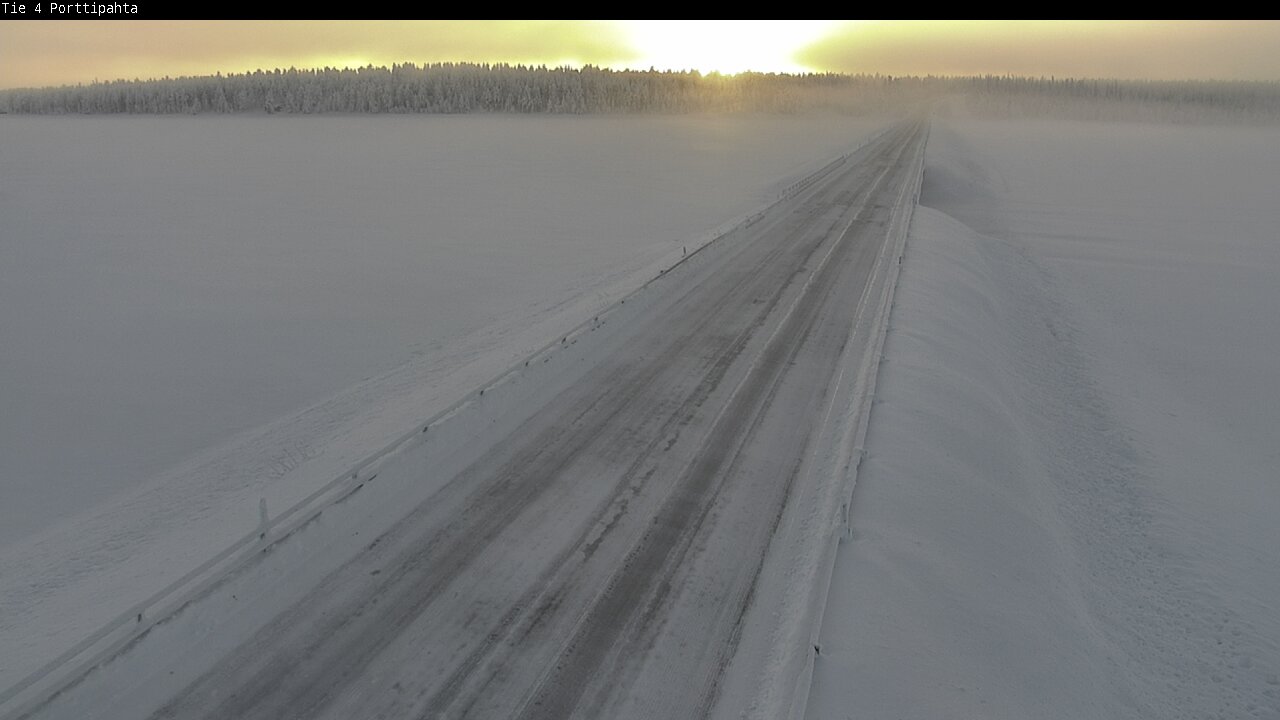 Kelikamerat Kuva Tie 4 Sodankylä, Porttipahta, Sodankylä, Lappi