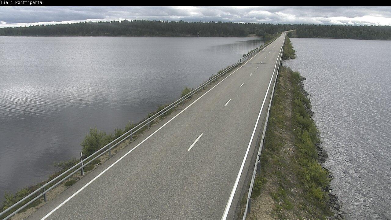 Weather Camera Image Road 4 Sodankylä, Porttipahta, Sodankylä, Lappi