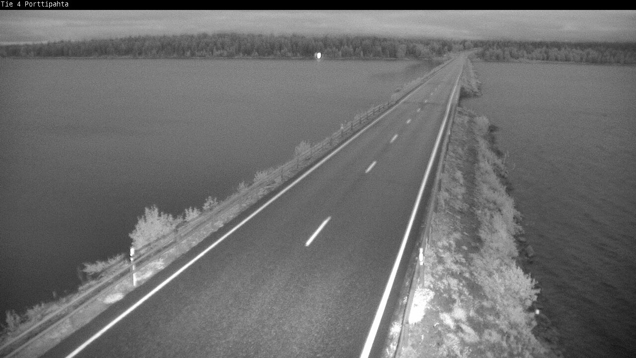 Weather Camera Image Road 4 Sodankylä, Porttipahta, Sodankylä, Lappi