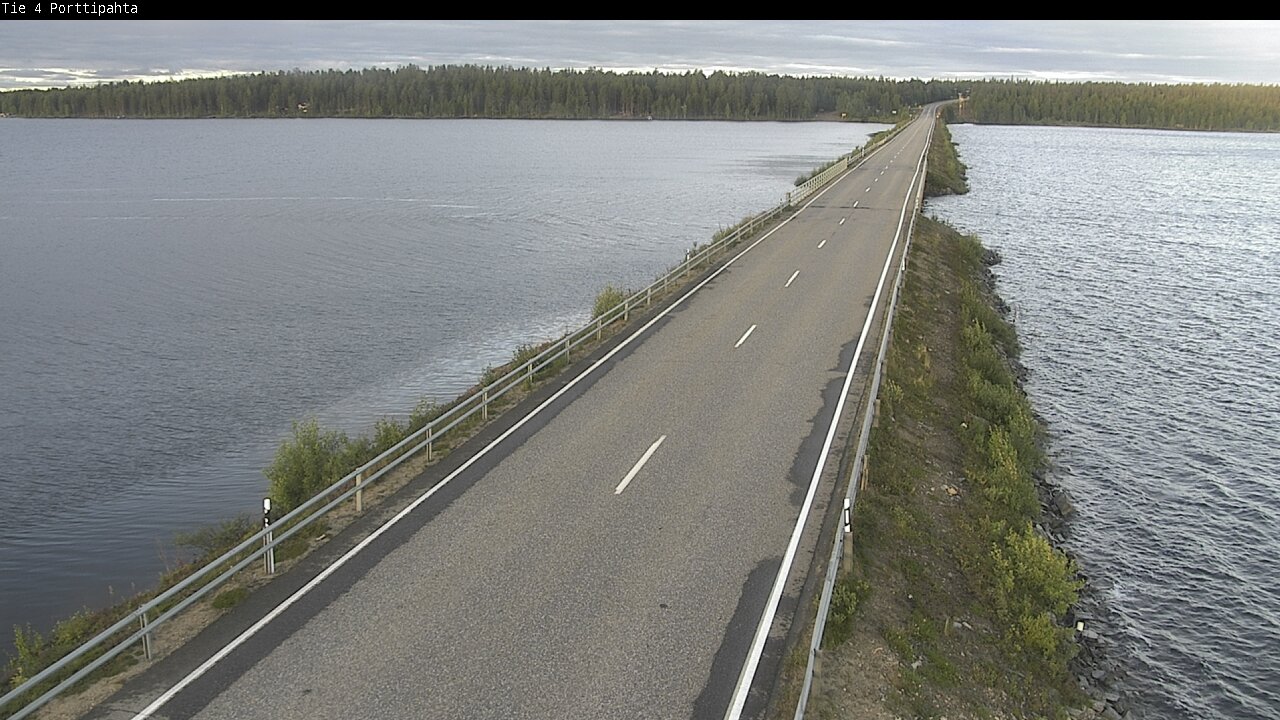 Weather Camera Image Road 4 Sodankylä, Porttipahta, Sodankylä, Lappi