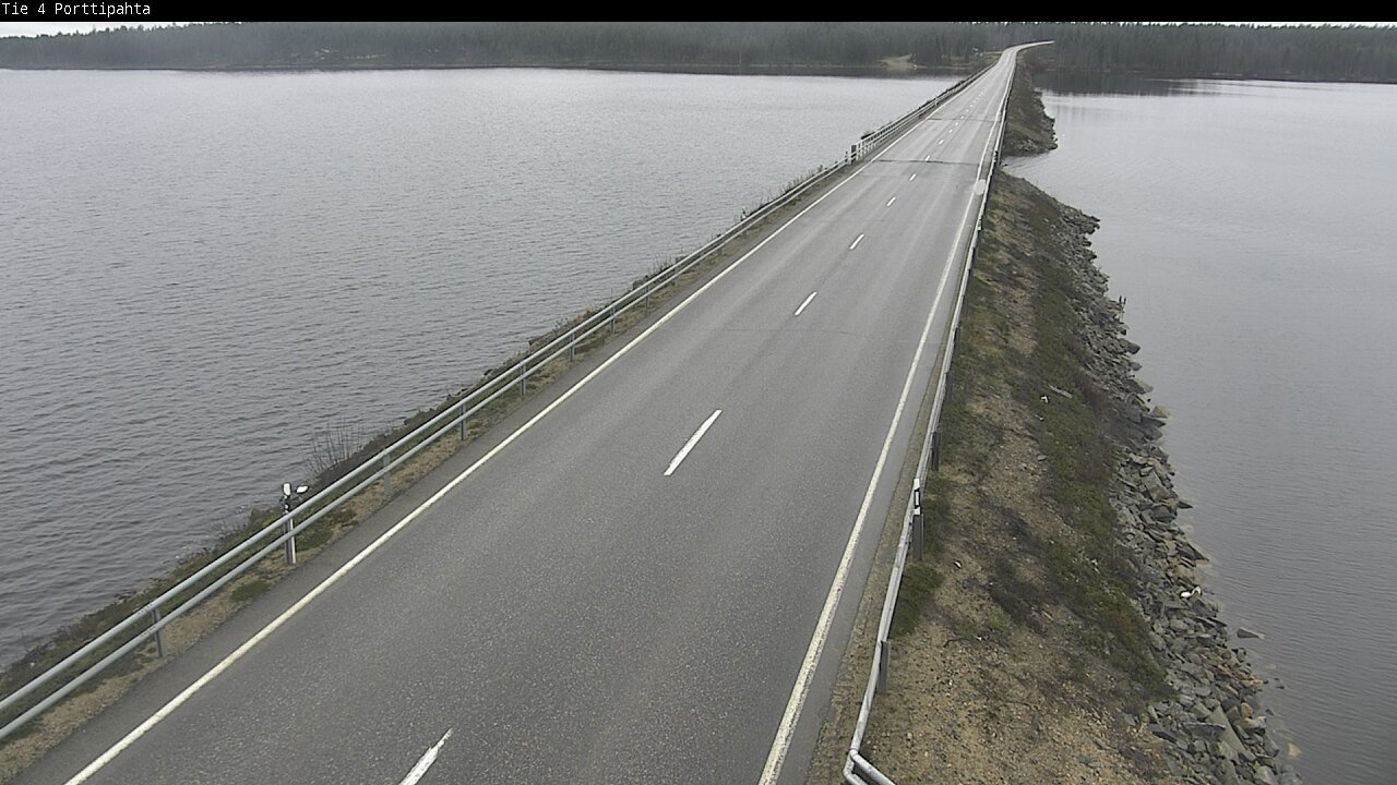 Kelikamerat Kuva Tie 4 Sodankylä, Porttipahta, Sodankylä, Lappi