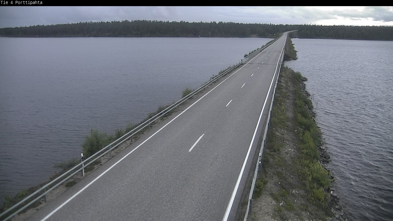Weather Camera Image Road 4 Sodankylä, Porttipahta, Sodankylä, Lappi