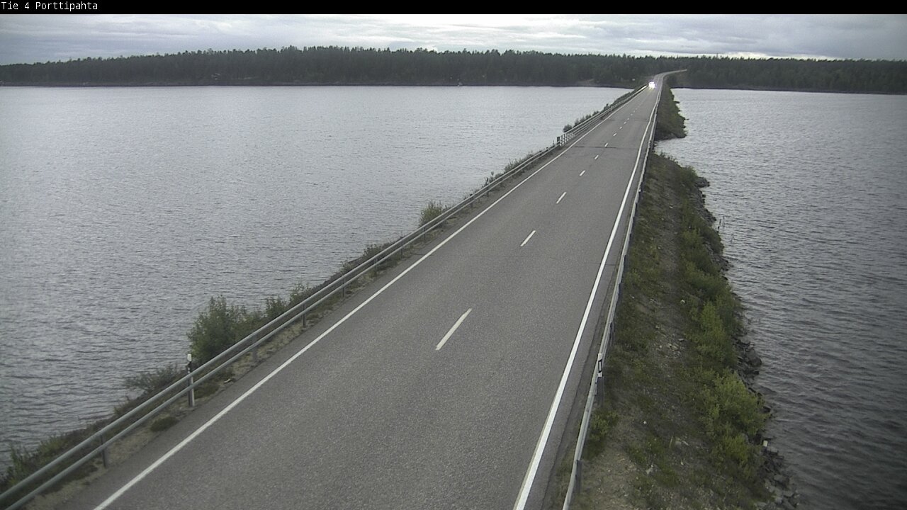 Weather Camera Image Road 4 Sodankylä, Porttipahta, Sodankylä, Lappi