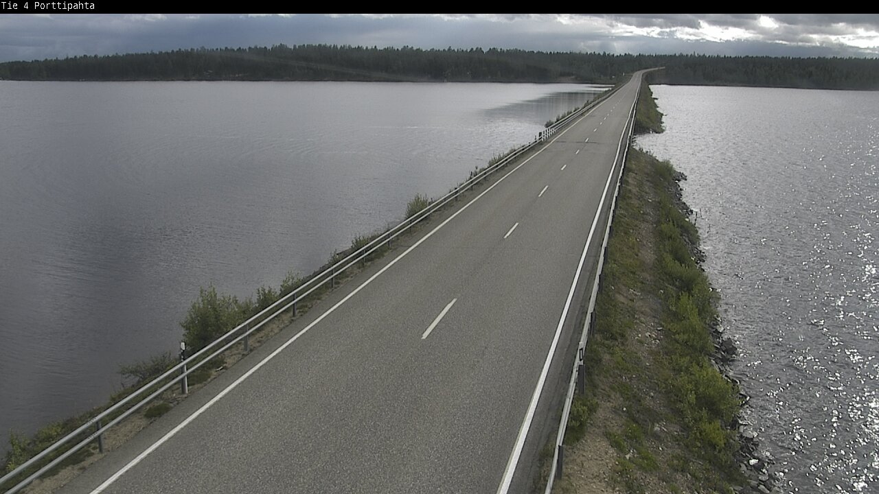 Weather Camera Image Road 4 Sodankylä, Porttipahta, Sodankylä, Lappi