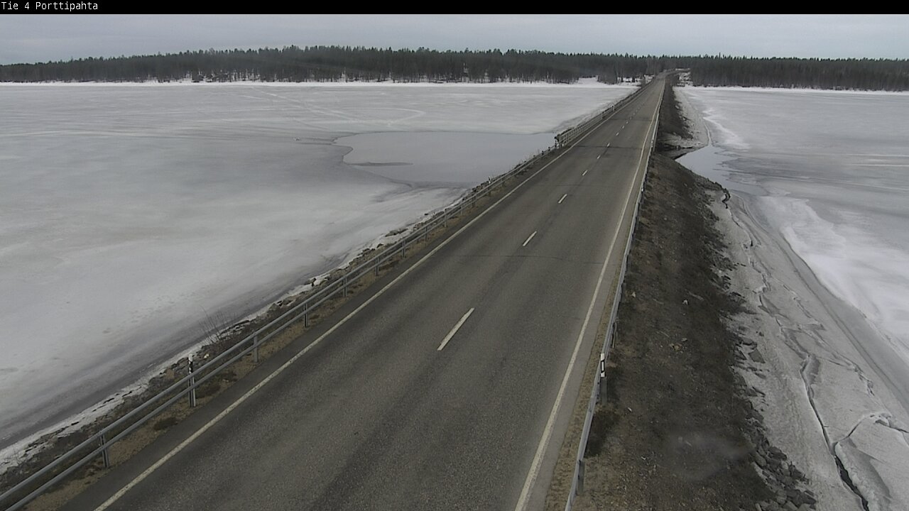 Kelikamerat Kuva Tie 4 Sodankylä, Porttipahta, Sodankylä, Lappi
