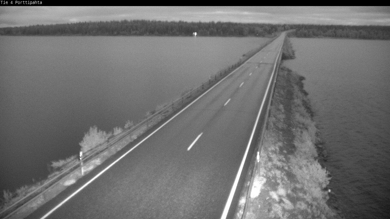 Weather Camera Image Road 4 Sodankylä, Porttipahta, Sodankylä, Lappi