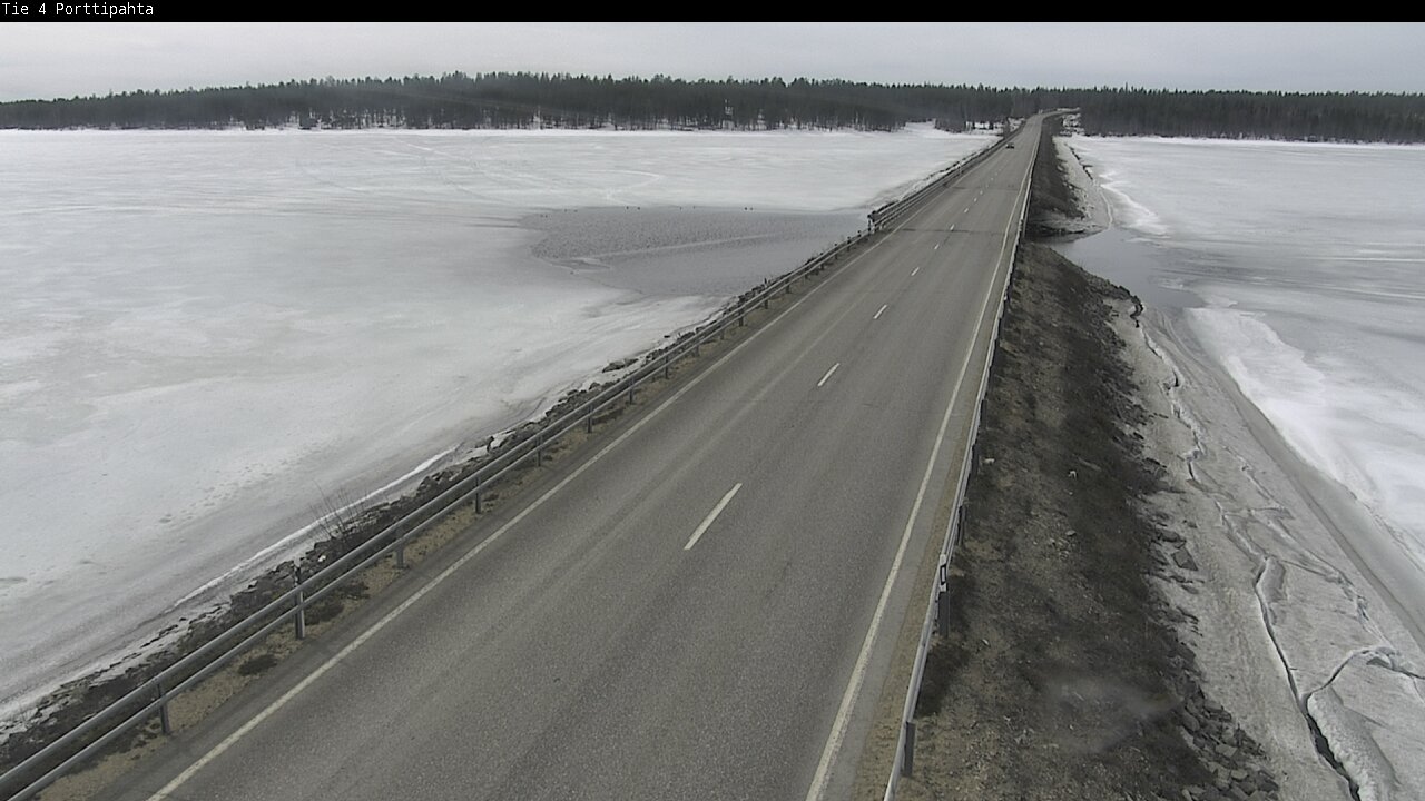 Kelikamerat Kuva Tie 4 Sodankylä, Porttipahta, Sodankylä, Lappi