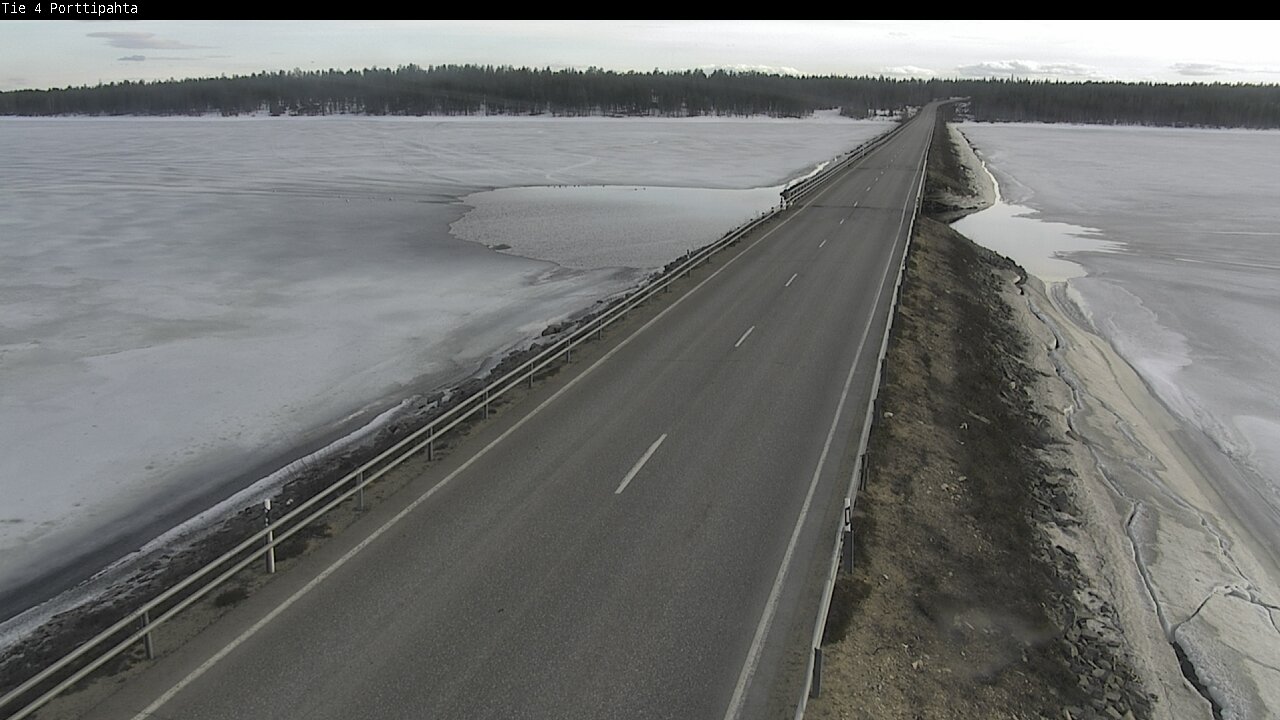 Kelikamerat Kuva Tie 4 Sodankylä, Porttipahta, Sodankylä, Lappi