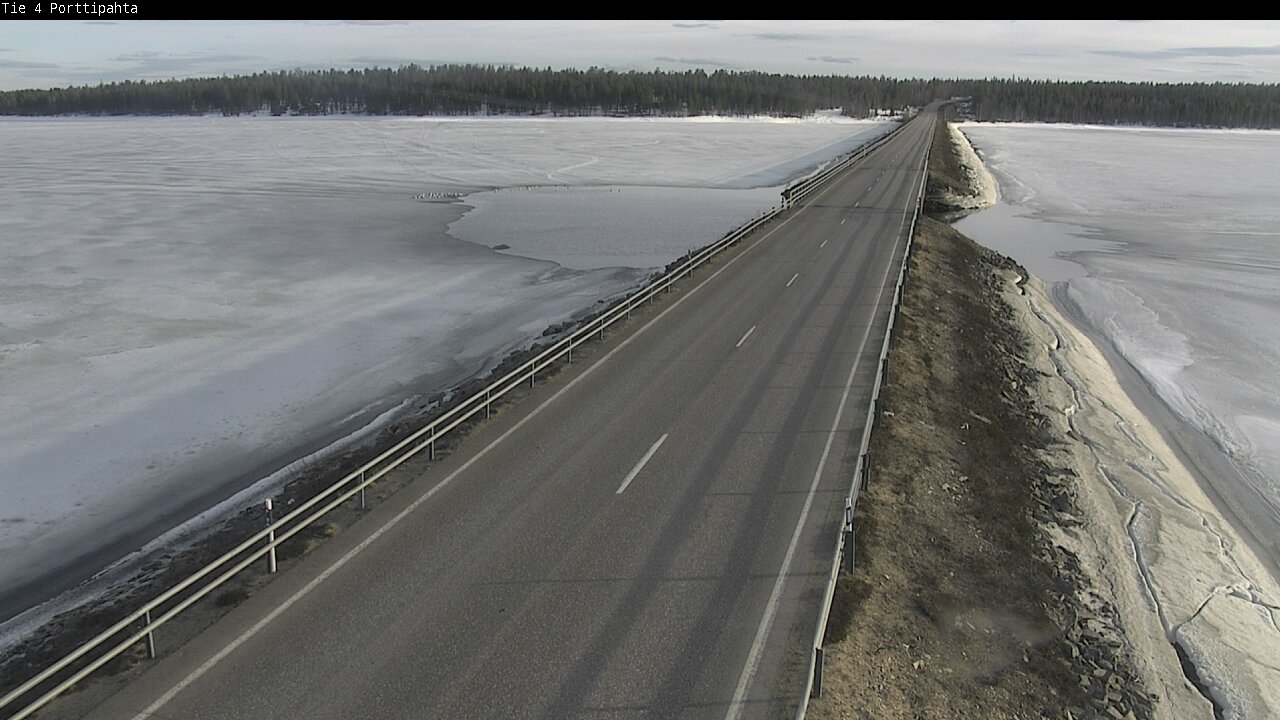 Kelikamerat Kuva Tie 4 Sodankylä, Porttipahta, Sodankylä, Lappi