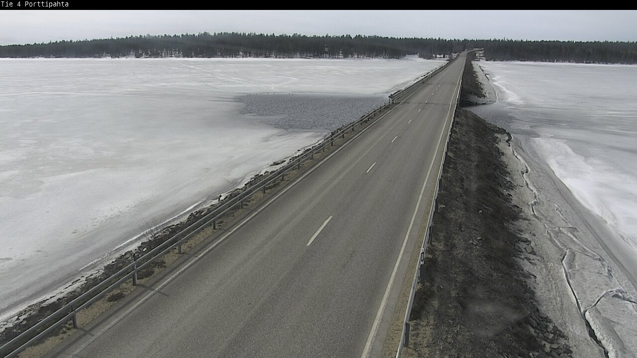 Kelikamerat Kuva Tie 4 Sodankylä, Porttipahta, Sodankylä, Lappi