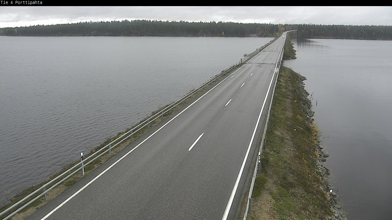 Weather Camera Image Road 4 Sodankylä, Porttipahta, Sodankylä, Lappi