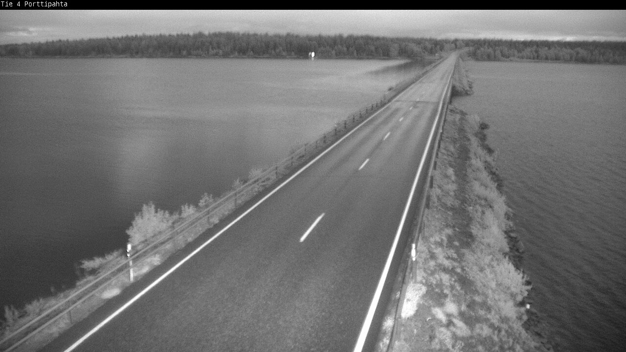 Weather Camera Image Road 4 Sodankylä, Porttipahta, Sodankylä, Lappi