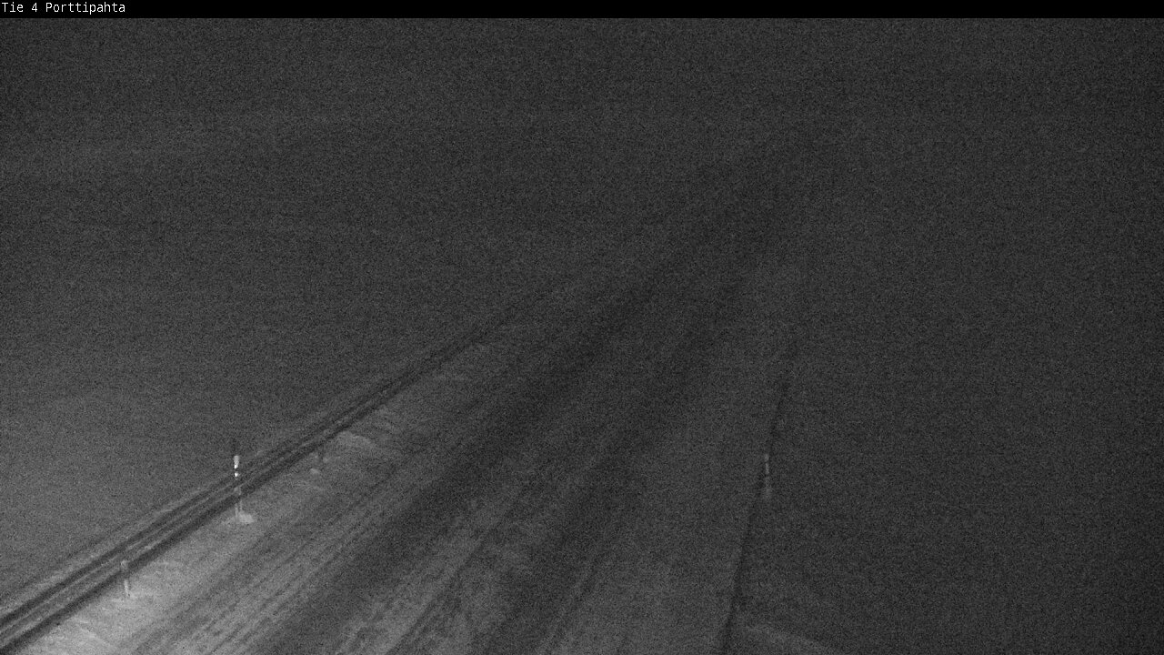Weather Camera Image Road 4 Sodankylä, Porttipahta, Sodankylä, Lappi