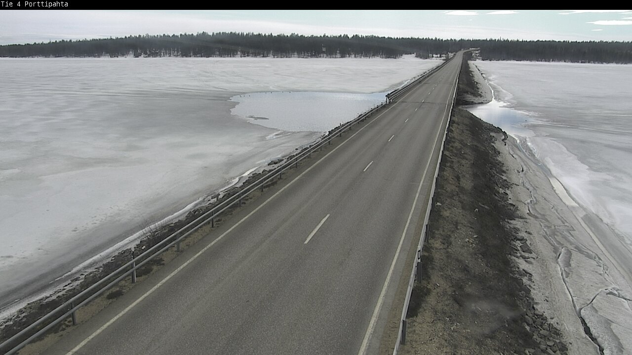 Kelikamerat Kuva Tie 4 Sodankylä, Porttipahta, Sodankylä, Lappi