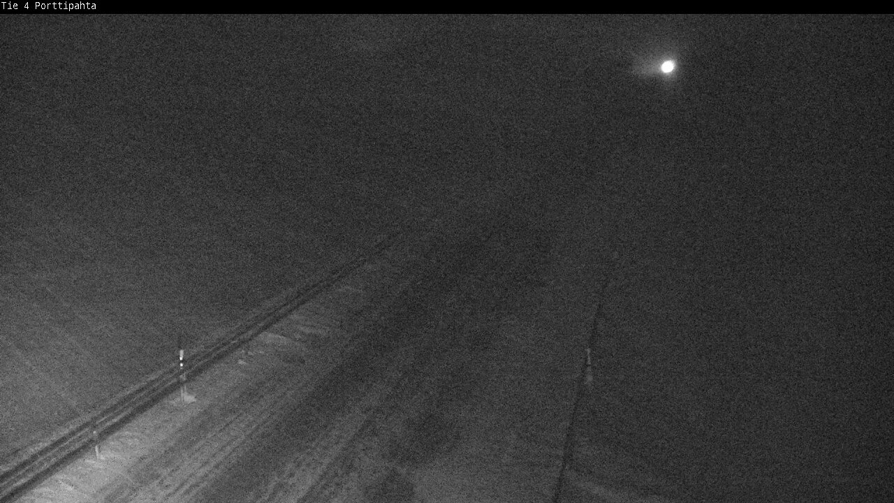 Weather Camera Image Road 4 Sodankylä, Porttipahta, Sodankylä, Lappi