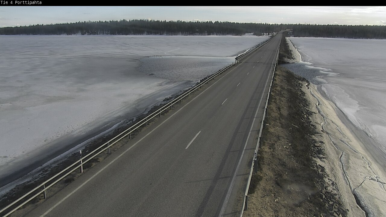 Kelikamerat Kuva Tie 4 Sodankylä, Porttipahta, Sodankylä, Lappi