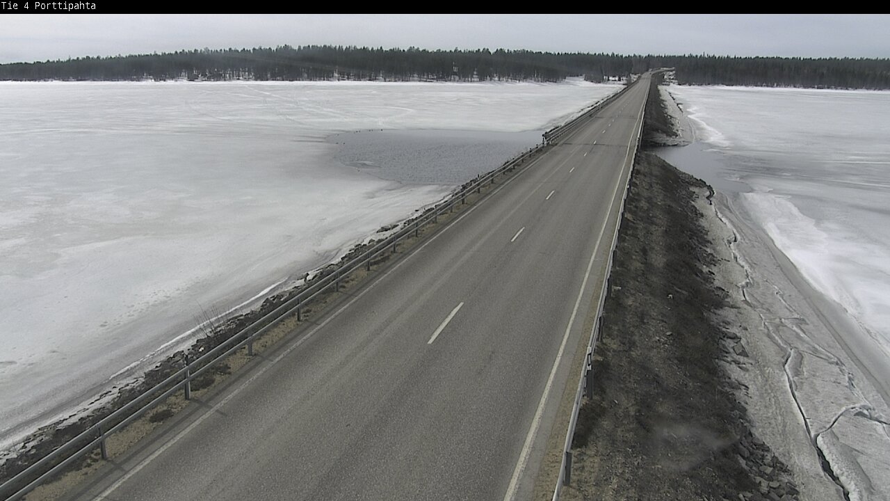 Kelikamerat Kuva Tie 4 Sodankylä, Porttipahta, Sodankylä, Lappi