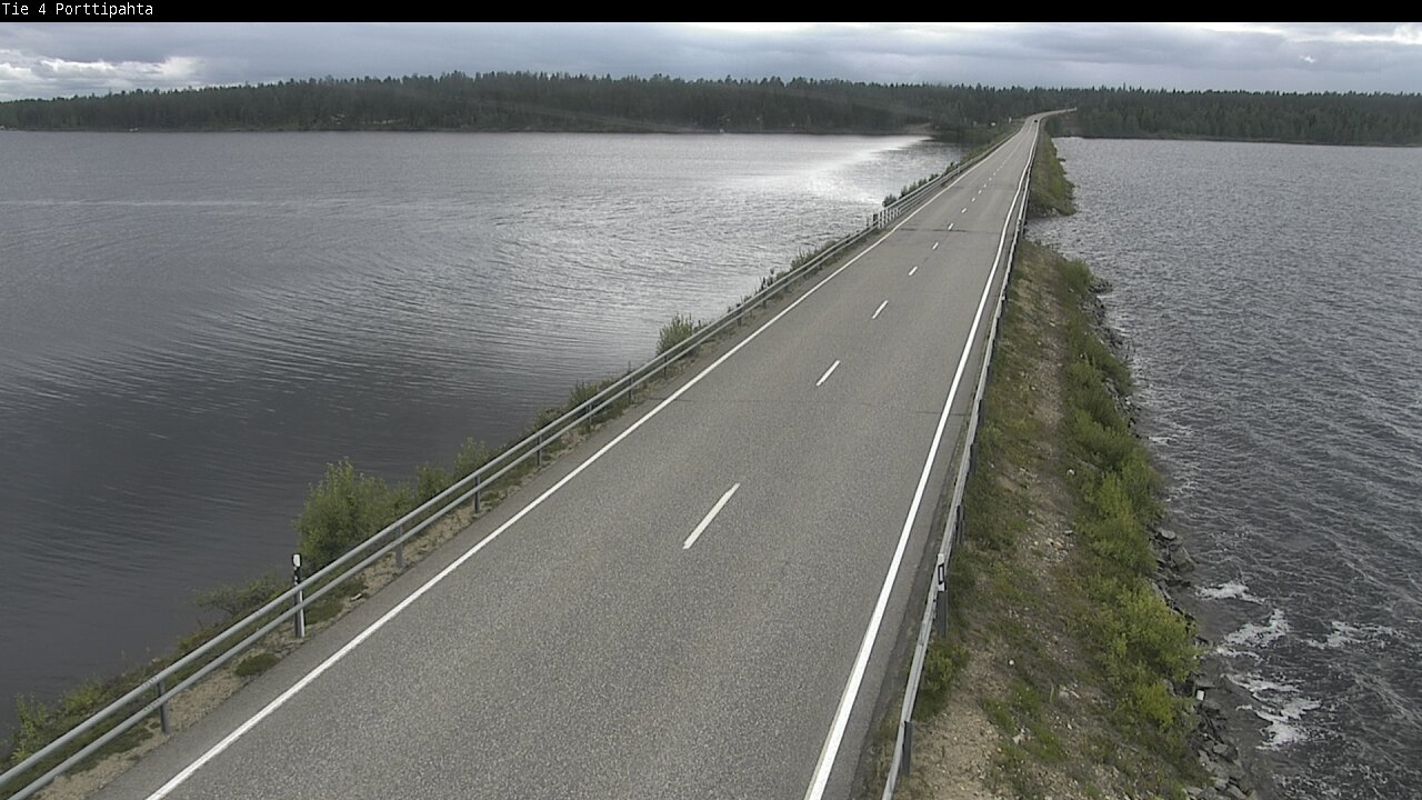 Weather Camera Image Road 4 Sodankylä, Porttipahta, Sodankylä, Lappi