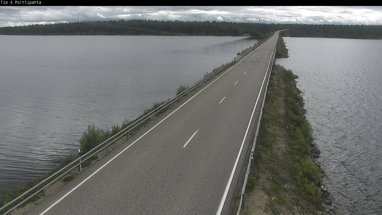 Weather Camera Image Road 4 Sodankylä, Porttipahta, Sodankylä, Lappi