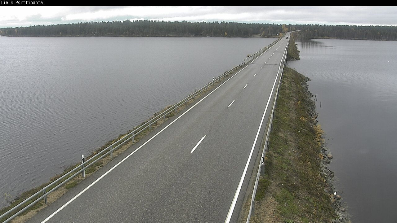 Weather Camera Image Road 4 Sodankylä, Porttipahta, Sodankylä, Lappi