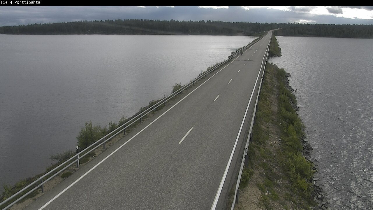 Weather Camera Image Road 4 Sodankylä, Porttipahta, Sodankylä, Lappi