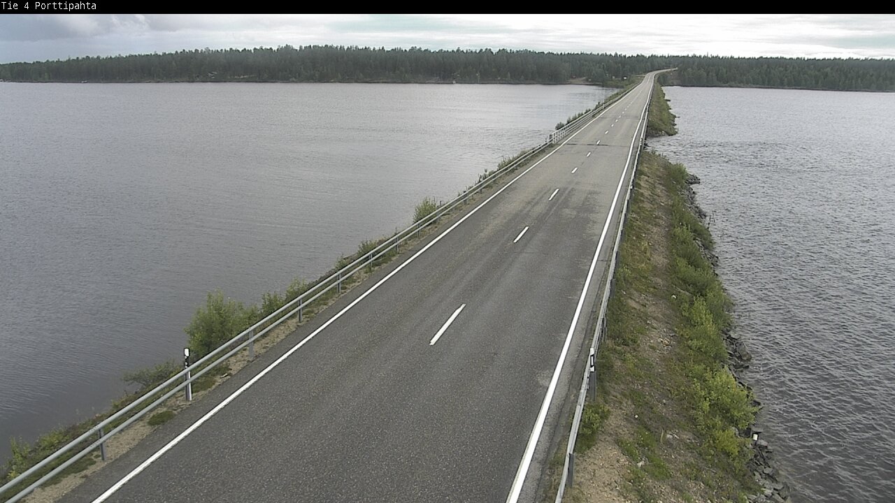 Weather Camera Image Road 4 Sodankylä, Porttipahta, Sodankylä, Lappi