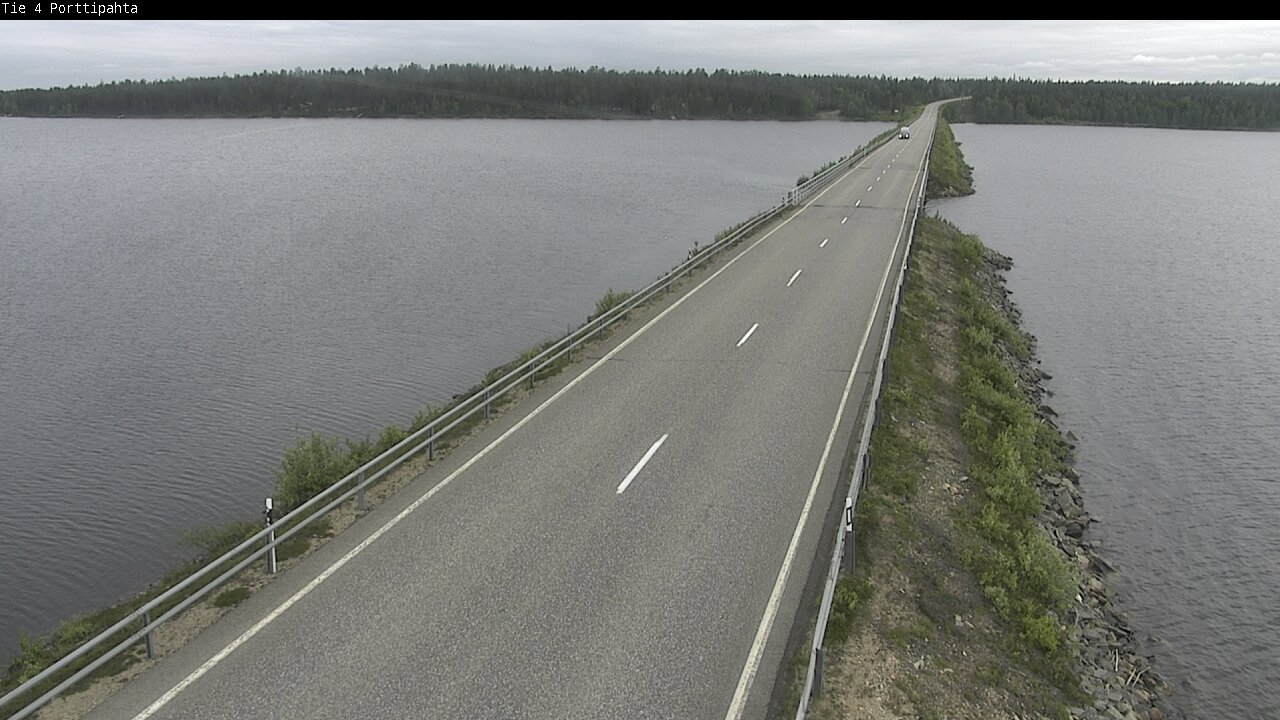 Kelikamerat Kuva Tie 4 Sodankylä, Porttipahta, Sodankylä, Lappi