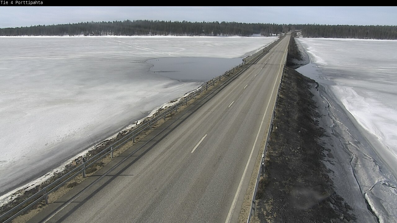 Kelikamerat Kuva Tie 4 Sodankylä, Porttipahta, Sodankylä, Lappi