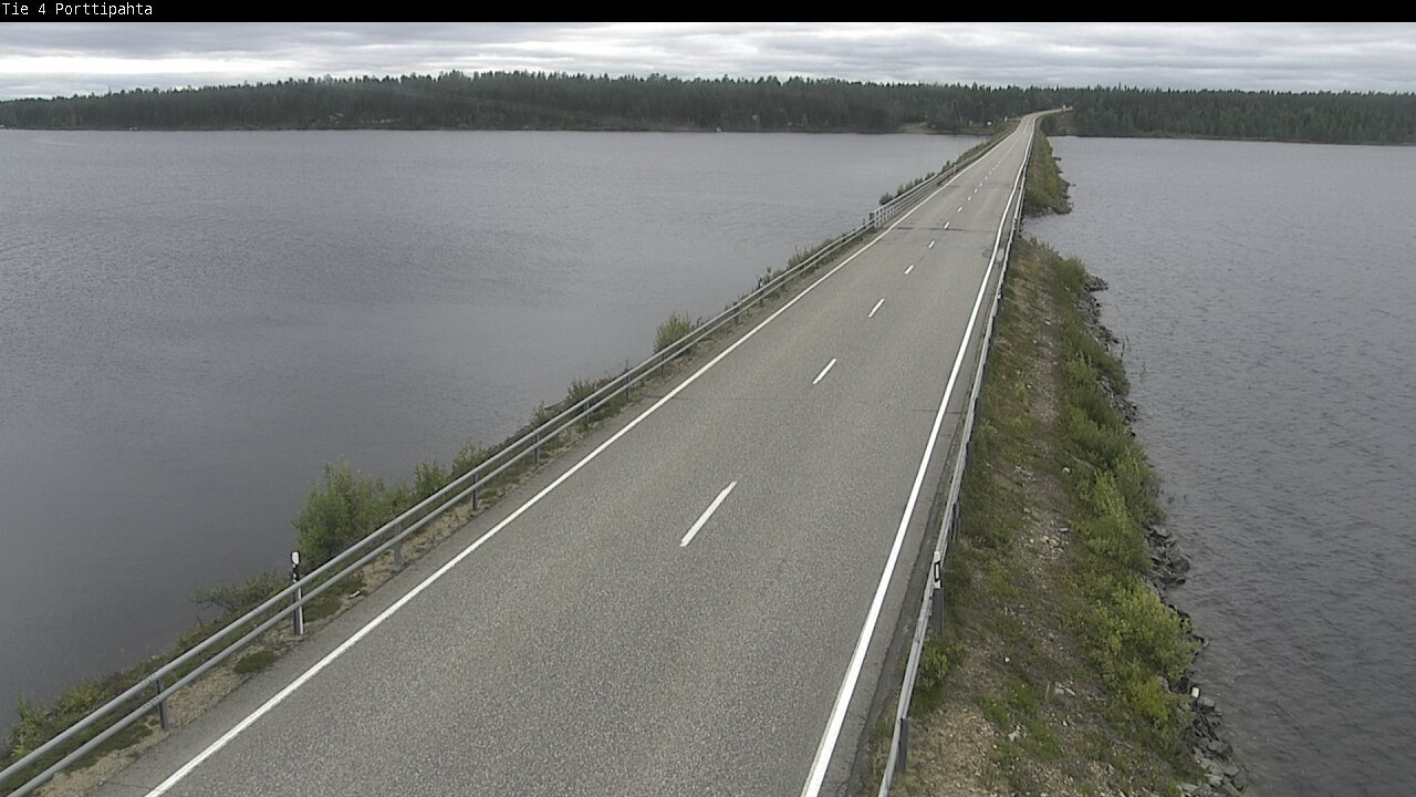 Weather Camera Image Road 4 Sodankylä, Porttipahta, Sodankylä, Lappi