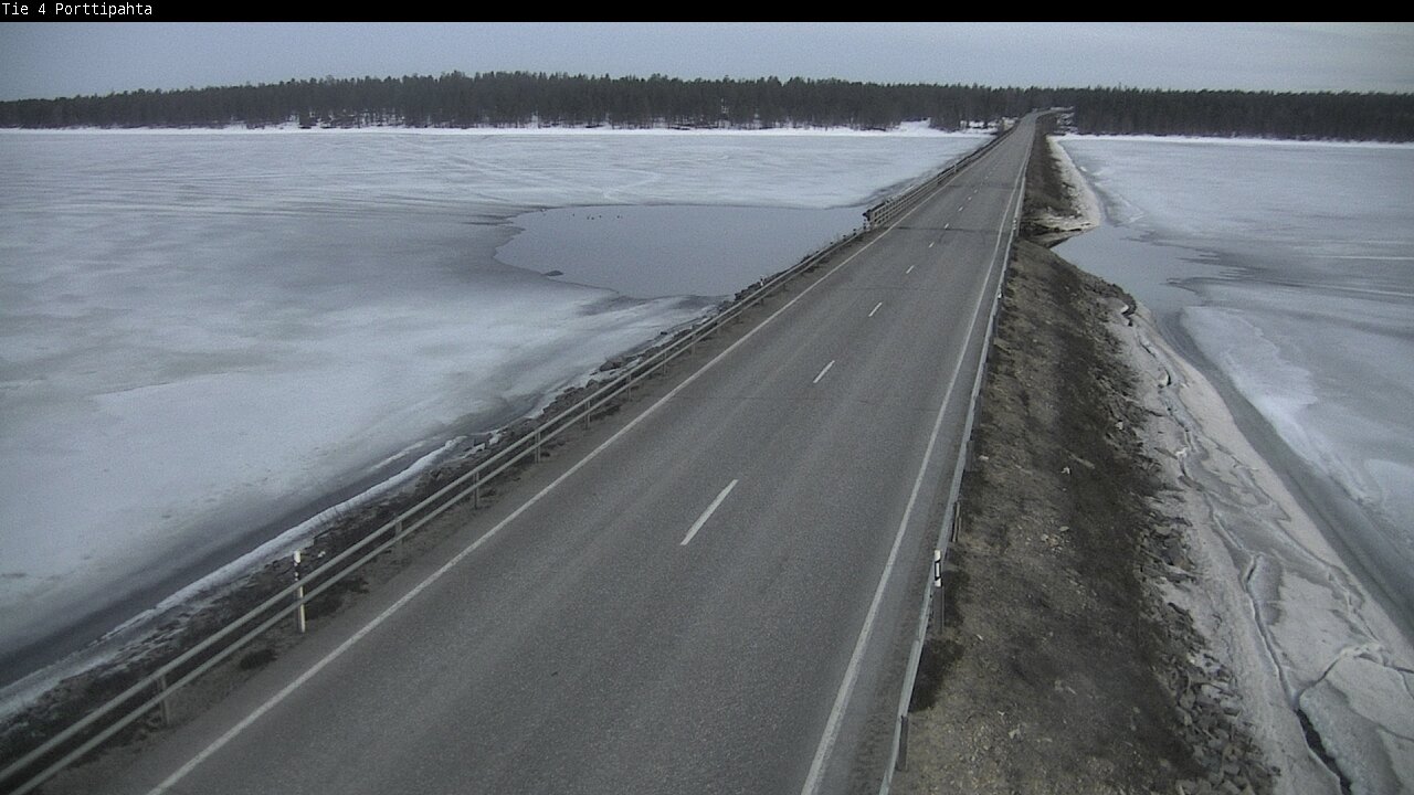 Kelikamerat Kuva Tie 4 Sodankylä, Porttipahta, Sodankylä, Lappi