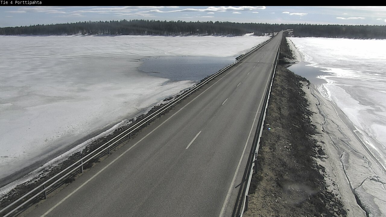 Kelikamerat Kuva Tie 4 Sodankylä, Porttipahta, Sodankylä, Lappi