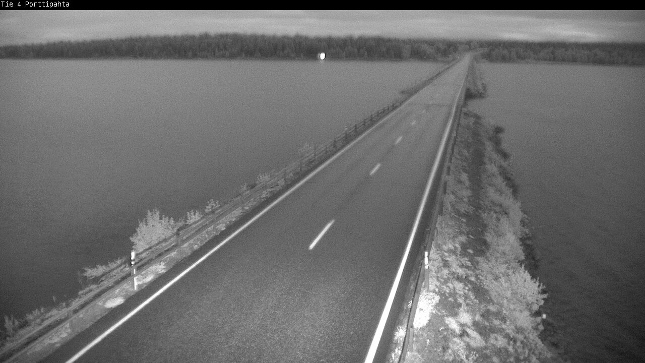 Weather Camera Image Road 4 Sodankylä, Porttipahta, Sodankylä, Lappi