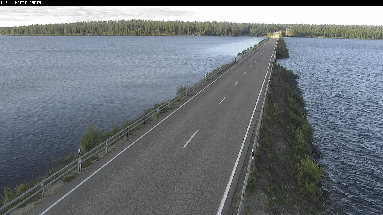 Weather Camera Image Road 4 Sodankylä, Porttipahta, Sodankylä, Lappi