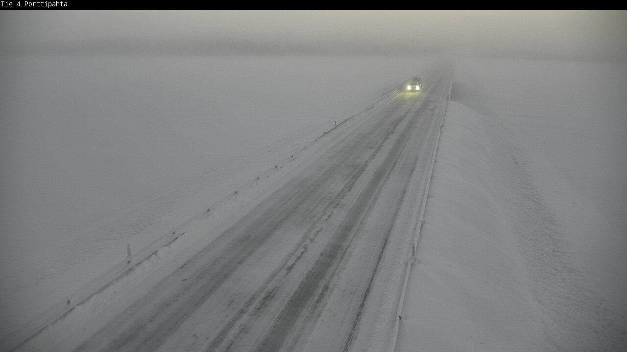 Kelikamerat Kuva Tie 4 Sodankylä, Porttipahta, Sodankylä, Lappi