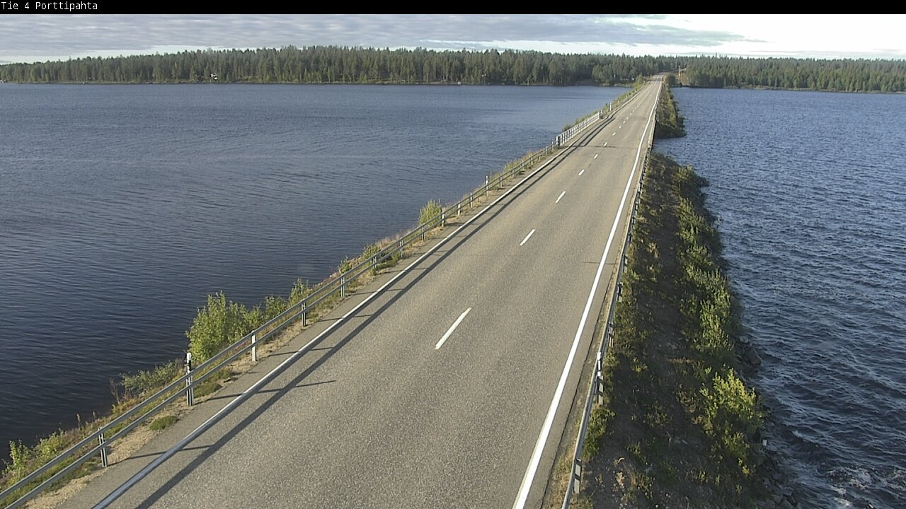 Weather Camera Image Road 4 Sodankylä, Porttipahta, Sodankylä, Lappi