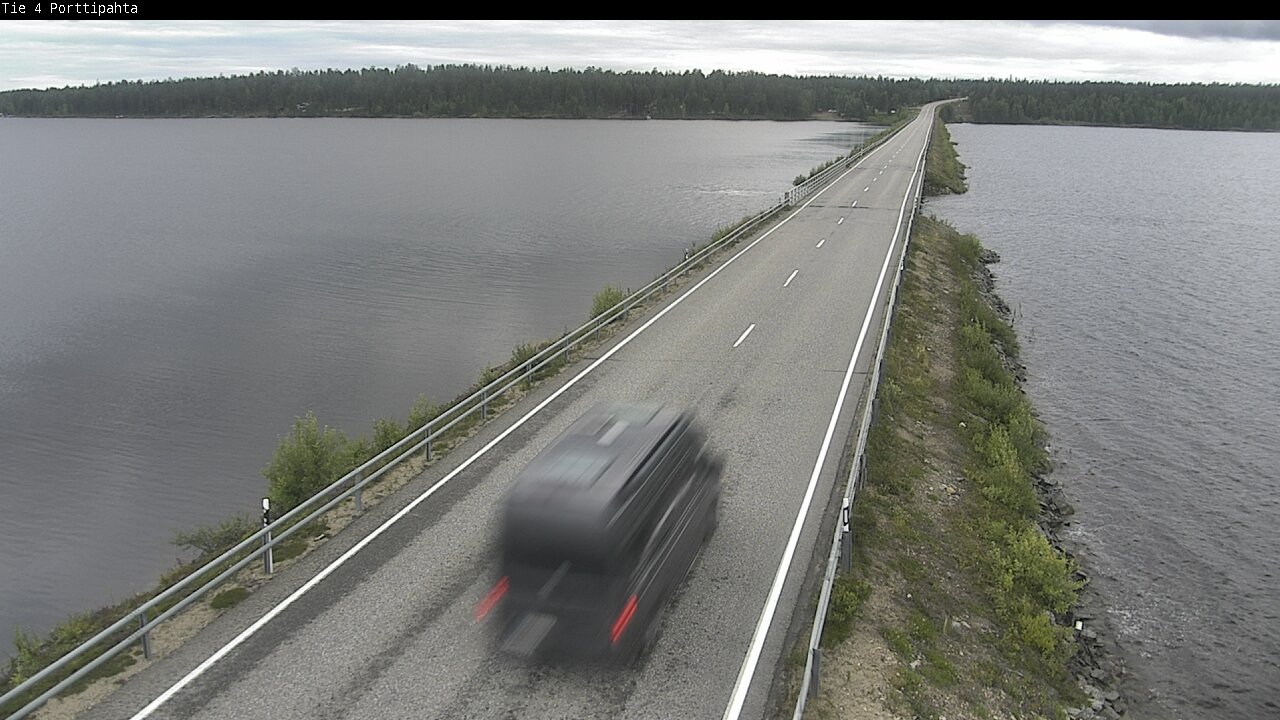 Weather Camera Image Road 4 Sodankylä, Porttipahta, Sodankylä, Lappi