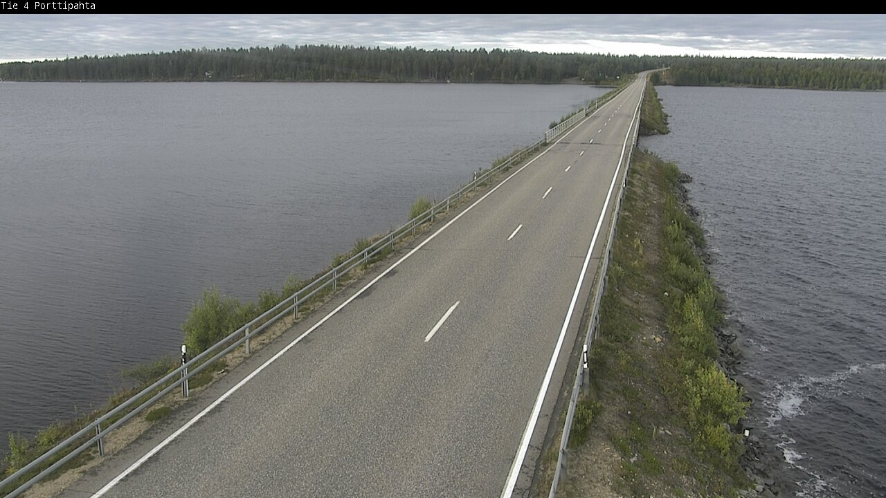 Weather Camera Image Road 4 Sodankylä, Porttipahta, Sodankylä, Lappi