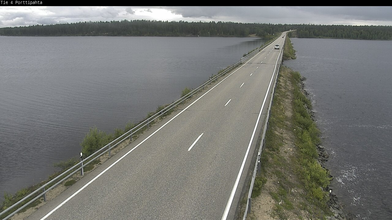 Weather Camera Image Road 4 Sodankylä, Porttipahta, Sodankylä, Lappi