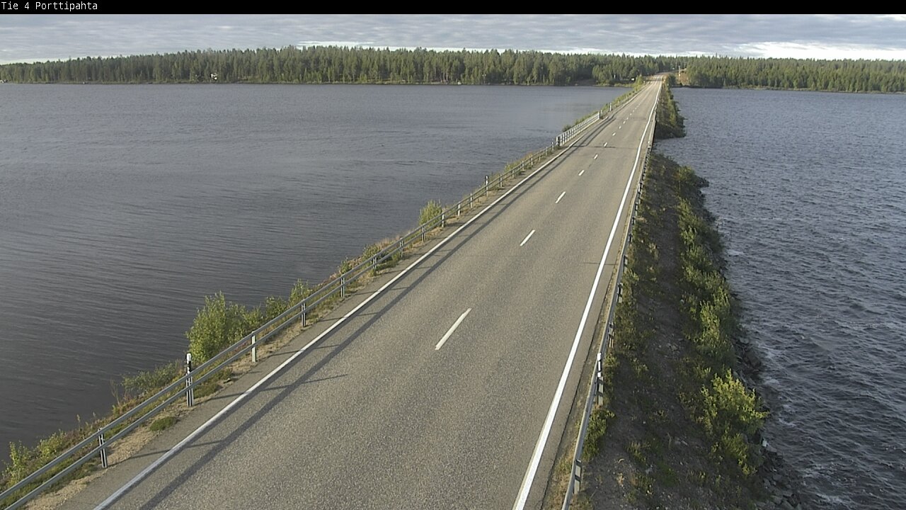 Weather Camera Image Road 4 Sodankylä, Porttipahta, Sodankylä, Lappi