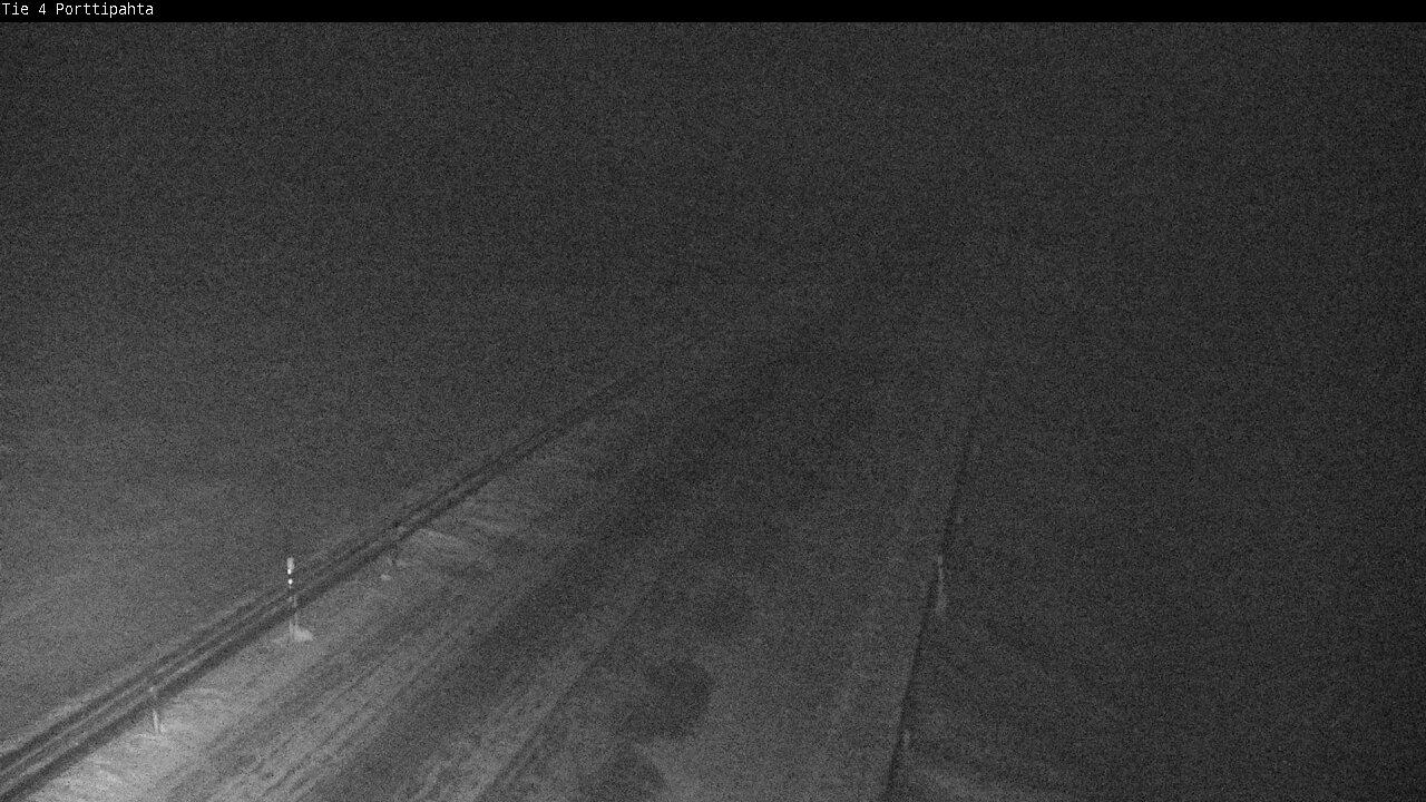 Weather Camera Image Road 4 Sodankylä, Porttipahta, Sodankylä, Lappi