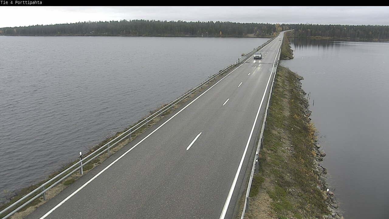 Kelikamerat Kuva Tie 4 Sodankylä, Porttipahta, Sodankylä, Lappi