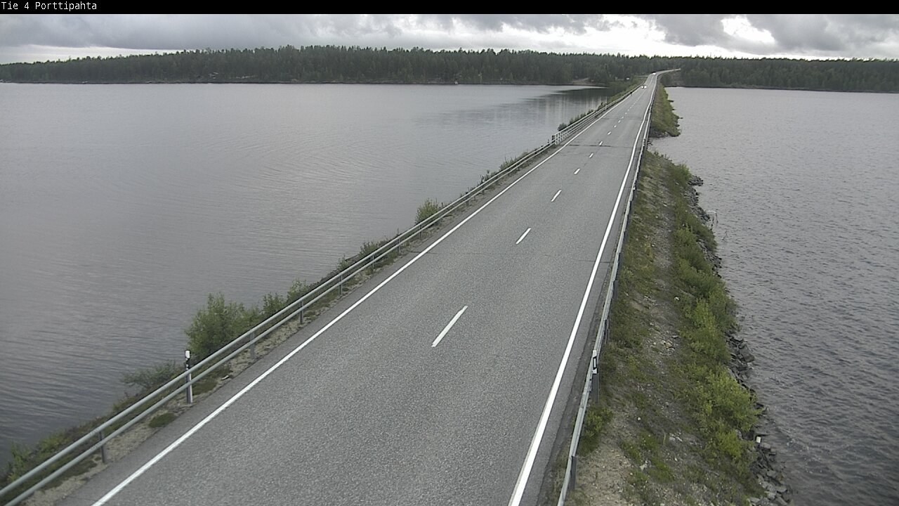 Weather Camera Image Road 4 Sodankylä, Porttipahta, Sodankylä, Lappi