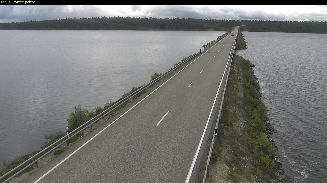 Weather Camera Image Road 4 Sodankylä, Porttipahta, Sodankylä, Lappi
